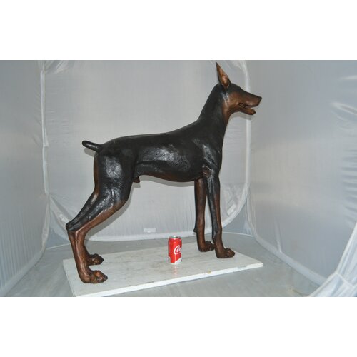 always faithful doberman statue